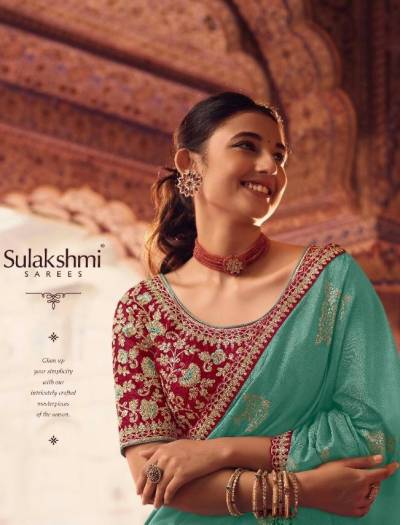 SULAKSHMI 7801 TO 7812 BEAUTIFUL DESIGNER SILK SAREE STORE